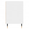 Szafka pod TV, biała, 80x36x50 cm, materiał drewnopochodny