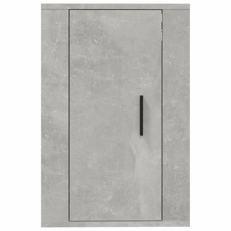 Wiszące szafki TV, 2 szt., szarość betonu, 40x34,5x60 cm