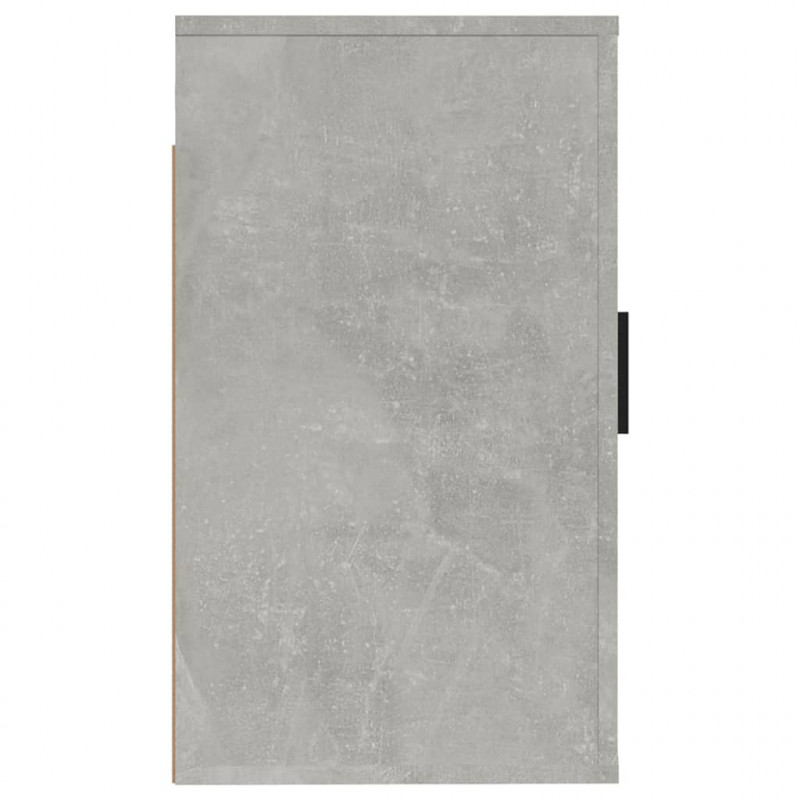 Wiszące szafki TV, 2 szt., szarość betonu, 40x34,5x60 cm