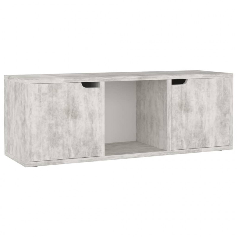 Szafka pod telewizor, wzór betonu, 88,5x27,5x30,5 cm