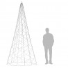 Choinka do montażu na maszcie, 500 ciepłych białych LED, 300 cm