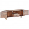 Szafka pod TV, 118x30x40 cm, lite drewno akacjowe