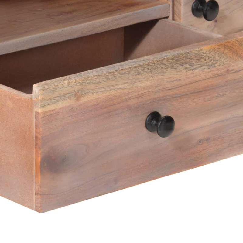 Szafka pod TV, 118x30x40 cm, lite drewno akacjowe