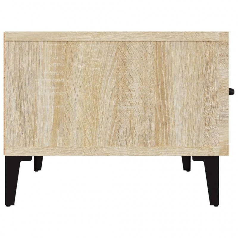 Szafka pod TV, dąb sonoma, 150x34,5x30 cm