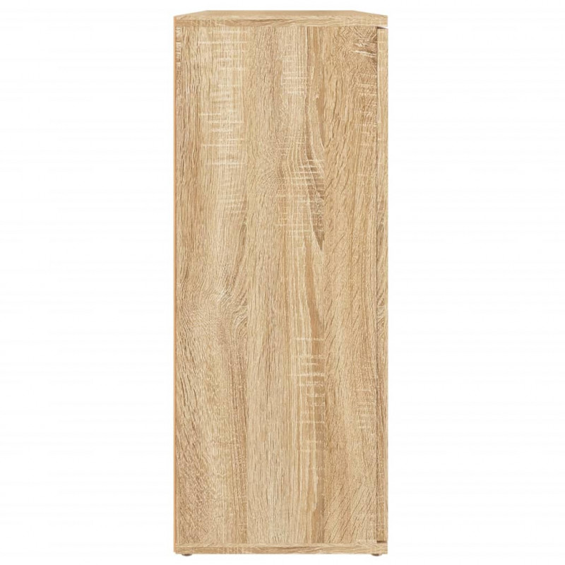 Szafka, dąb sonoma, 91x29,5x75 cm, materiał drewnopochodny
