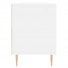 Szafka pod TV, biała, 150x30x44,5 cm, materiał drewnopochodny