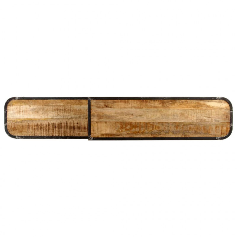 Szafka pod telewizor, 160x30x40 cm, lite drewno mango