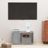Szafka pod TV, szary dąb sonoma, 60x24x32 cm