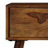 Szafka pod telewizor, 140x30x40 cm, lite drewno sheesham