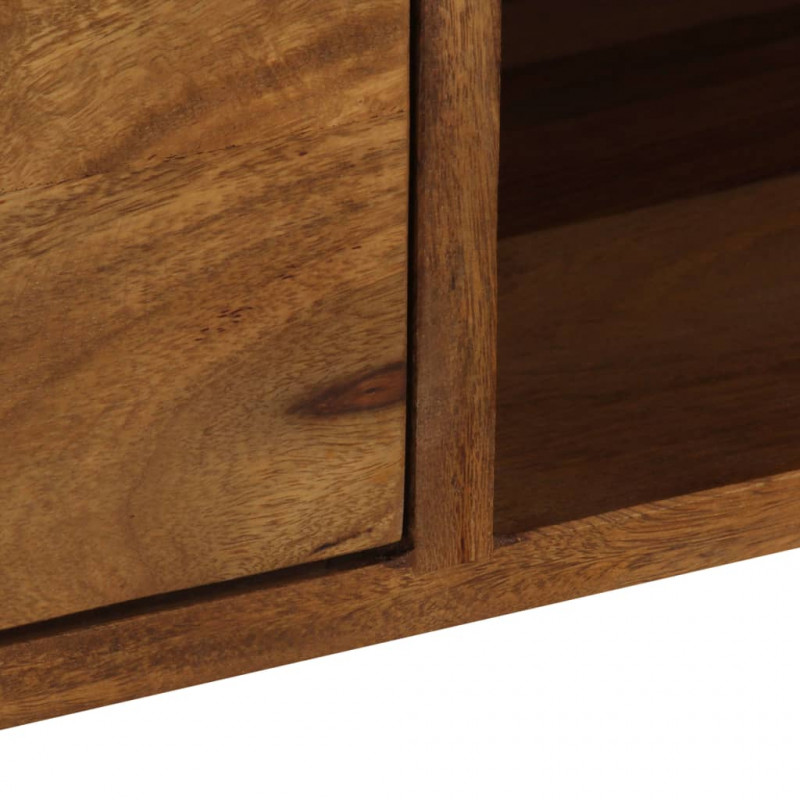 Szafka pod telewizor, 140x30x40 cm, lite drewno sheesham