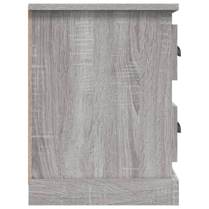 Szafka pod TV, szary dąb sonoma, 102x35,5x47,5 cm