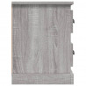 Szafka pod TV, szary dąb sonoma, 102x35,5x47,5 cm