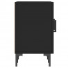 Szafka pod TV, czarna, 150x30x50 cm, materiał drewnopochodny