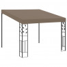 Altana przyścienna, 3 x 3 x 2,5 m, taupe