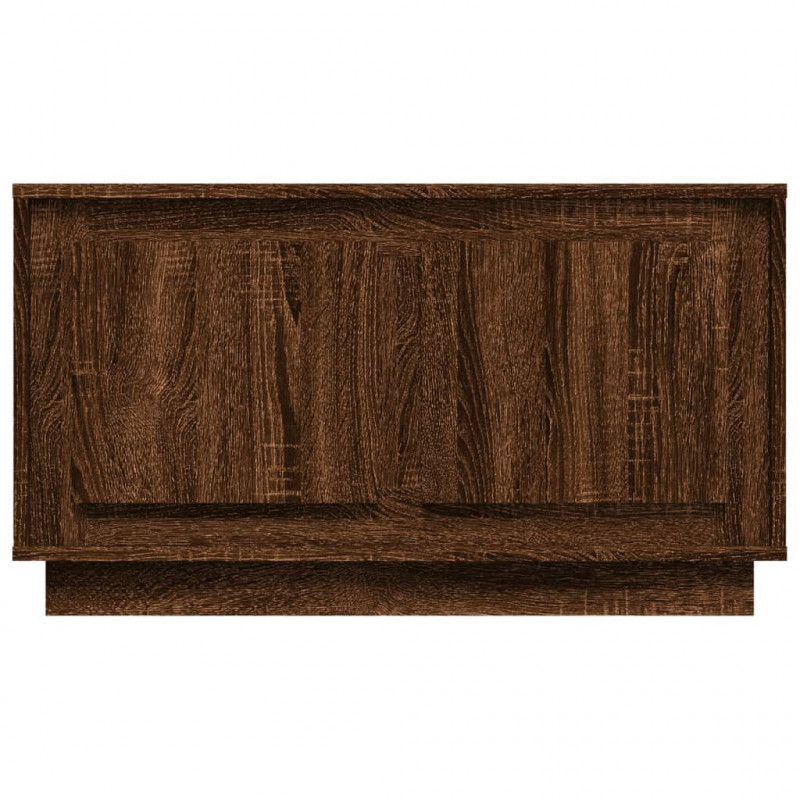Szafka pod telewizor, brązowy dąb, 80x35x45 cm