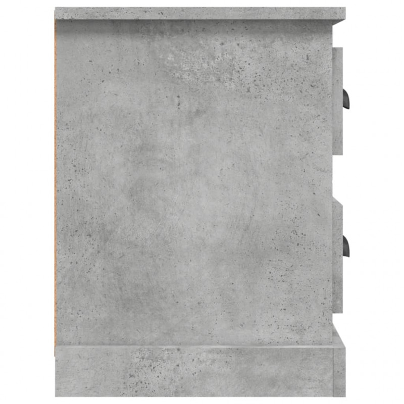 Szafka pod TV, szarość betonu, 102x35,5x47,5 cm