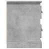 Szafka pod TV, szarość betonu, 102x35,5x47,5 cm
