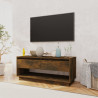 Szafka pod TV, przydymiony dąb, 102x41x44 cm