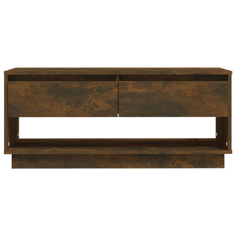 Szafka pod TV, przydymiony dąb, 102x41x44 cm