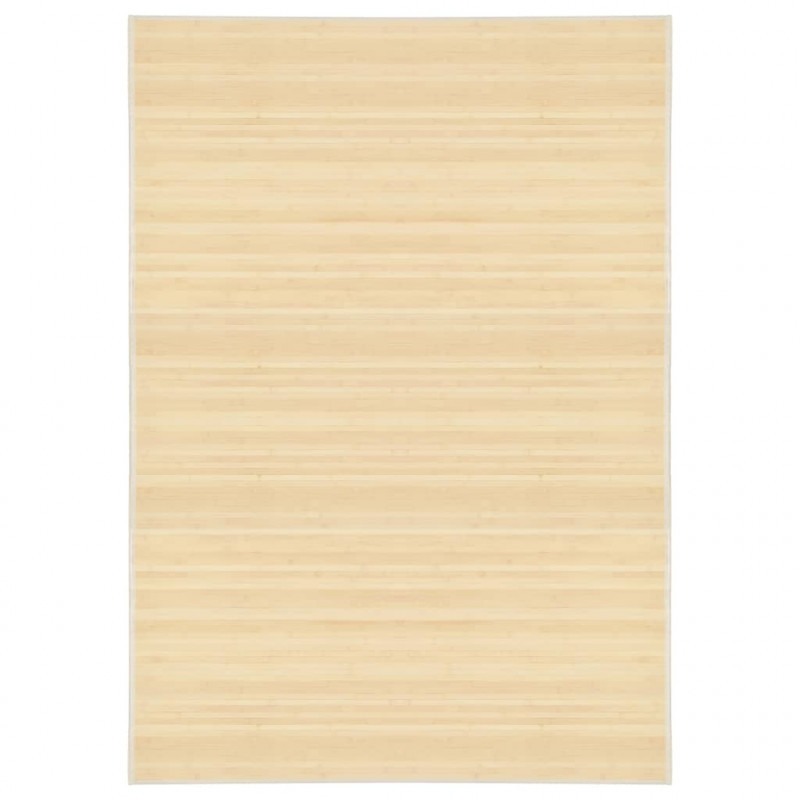 Mata bambusowa na podłogę, 120 x 180 cm, naturalna