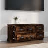 Szafka pod TV, przydymiony dąb, 100x35,5x45 cm