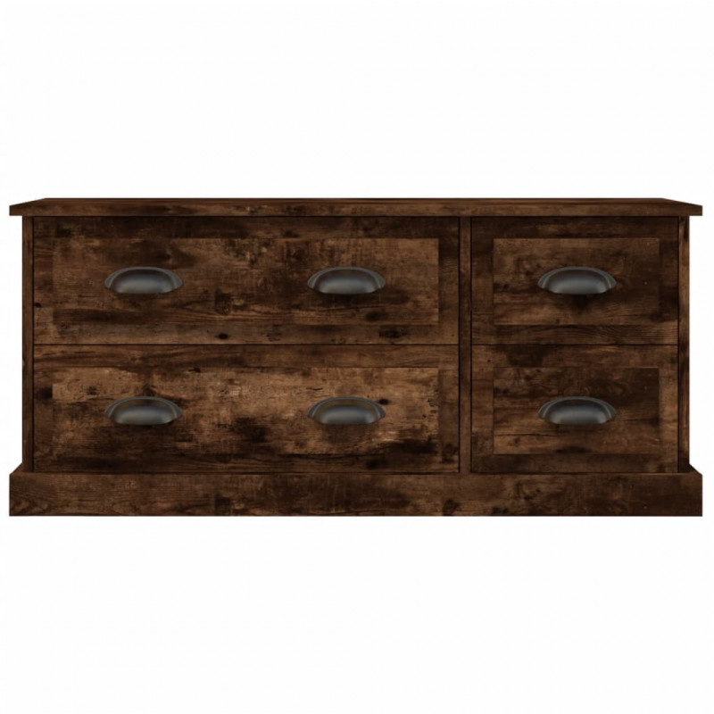 Szafka pod TV, przydymiony dąb, 100x35,5x45 cm