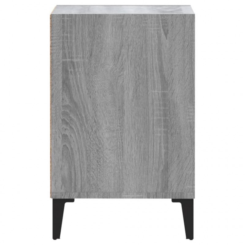 Szafka pod telewizor, szary dąb sonoma, 100x35x55 cm