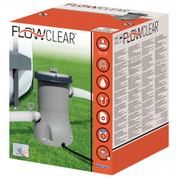 Bestway Pompa filtracyjna Flowclear do basenu, 2006 L/h