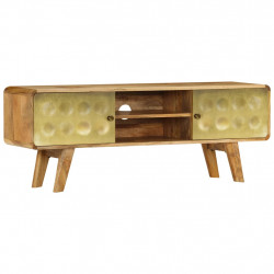Szafka pod telewizor, lite drewno mango, 120 x 30 x 45 cm