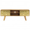 Szafka pod telewizor, lite drewno mango, 120 x 30 x 45 cm