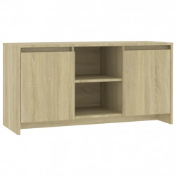 Szafka pod TV, dąb sonoma, 102x37,5x52,5 cm