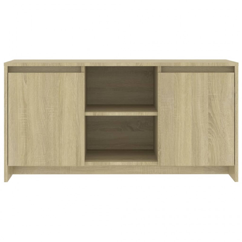 Szafka pod TV, dąb sonoma, 102x37,5x52,5 cm
