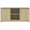 Szafka pod TV, dąb sonoma, 102x37,5x52,5 cm