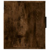 Wisząca szafka telewizyjna, przydymiony dąb, 40x34,5x40 cm