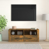 Szafka pod telewizor, przydymiony dąb, 100x35x40 cm