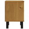 Szafka nocna FLAM, 40x35x50 cm, lite drewno sosnowe