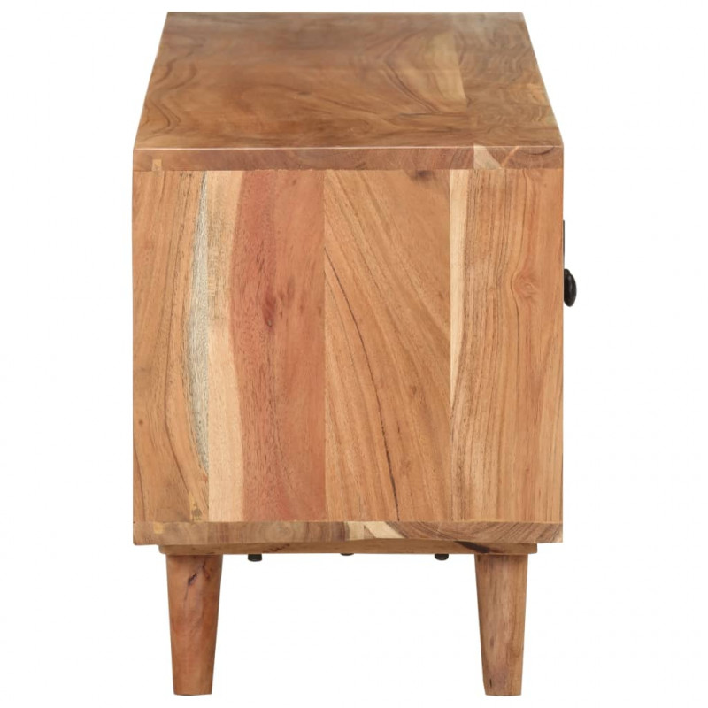 Szafka pod TV, 115x30x39 cm, lite drewno akacjowe