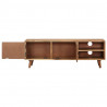 Szafka pod TV, 115x30x39 cm, lite drewno akacjowe