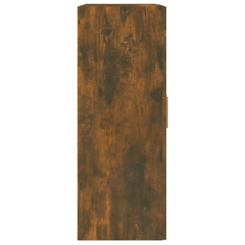 Szafka ścienna, przydymiony dąb, 69,5x32,5x90 cm