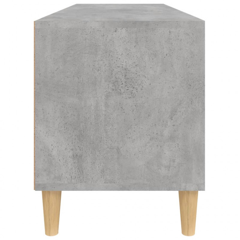 Szafka pod TV, szarość betonu, 100x34,5x44,5 cm