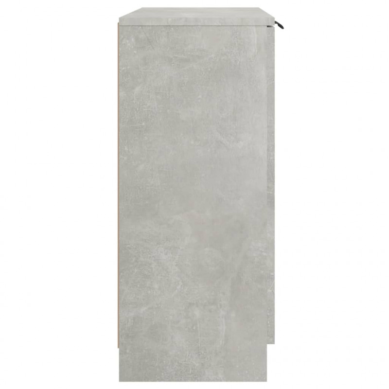 Szafka, szarość betonu, 60x30x70 cm, materiał drewnopochodny