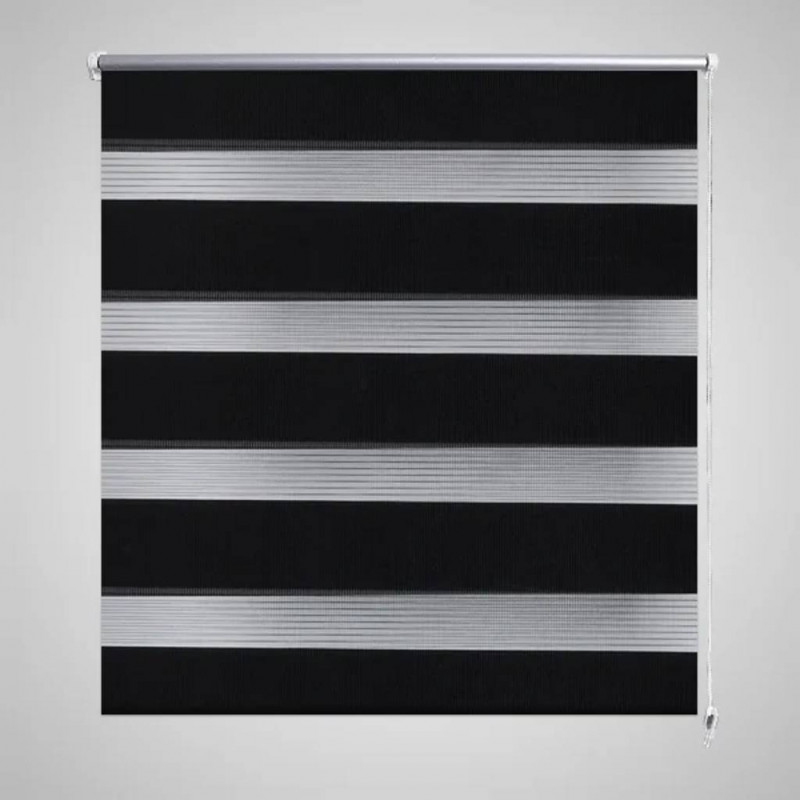 Roleta Zebra (50 x 100 cm) Czarna