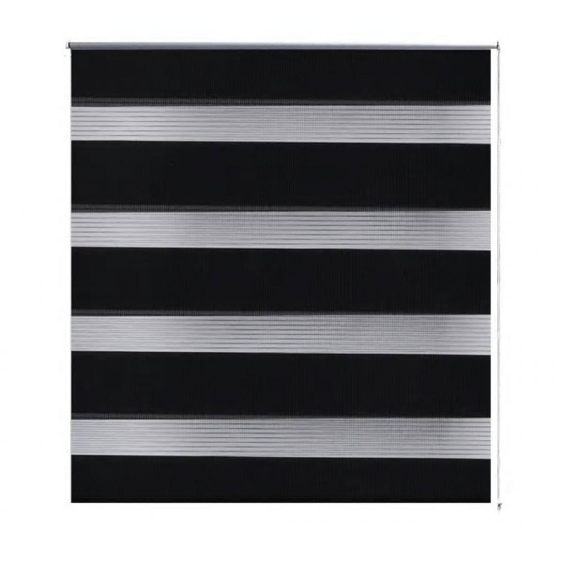 Roleta Zebra (50 x 100 cm) Czarna