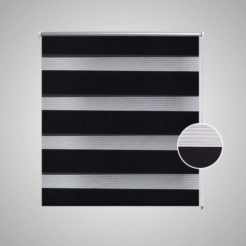 Roleta Zebra (50 x 100 cm) Czarna