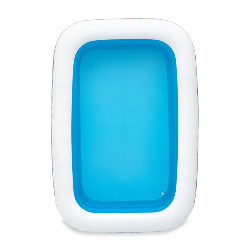 Bestway Nadmuchiwany basen dla dzieci, niebieski, 229x152x56 cm