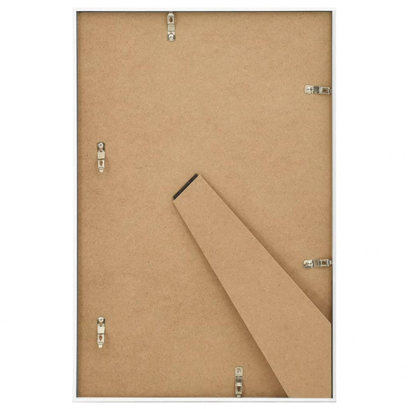 Ramki na zdjęcia, 5 szt., stojące, białe, 21x29,7 cm, MDF