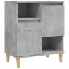 Komoda, szarość betonu, 60x35x70 cm, materiał drewnopochodny