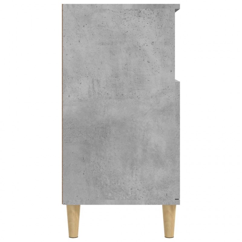 Komoda, szarość betonu, 60x35x70 cm, materiał drewnopochodny