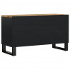 Szafka RTV, 80x33x46 cm, mango i materiał drewnopochodny