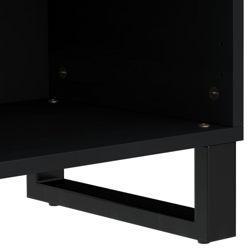 Szafka RTV, 80x33x46 cm, mango i materiał drewnopochodny
